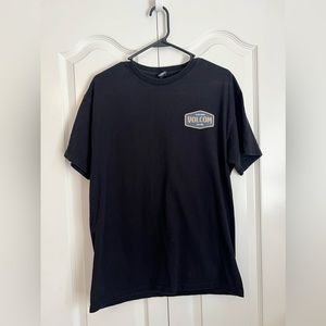 VOLCOM Men’s Short Sleeve Black Cotton Tee Shirt Medium Stone Made Quality